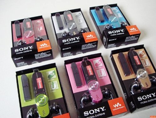 SONY NWZ-B162F B Series Light Green 2GB MP3 Player with Headphones and Pocket Clip ( Sony Player ) รูปที่ 5