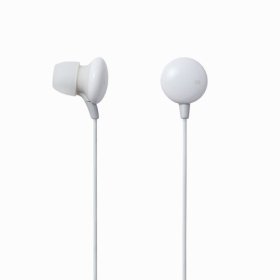 Elecom Ear Drops Series 3 Canal Type Hi-Fi Noise-Reducing Ear Buds(Designed in Japan) (White) ( Elecom Ear Bud Headphone ) รูปที่ 1