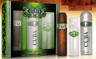 Cuba Green by Cuba, 3 piece gift set for men. ( Men's Fragance Set) รูปที่ 1