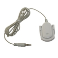 White Internet Chat PC Laptop Computer Microphone Speaker 