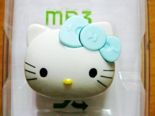 4GB Cute Hello Kitty with Baby Blue Bow MP3 Player ( Hello Kitty Player ) รูปที่ 2
