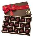 Chocolate Cherry Cordials (15-piece Box) ( Choclatique Chocolate Gifts )
