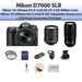 รูปย่อ Review Nikon D7000 3.0-Inch LCD 16.2Megapixel DX-Format CMOS Digital SLR (BLACK) with Nikon 18-105mm f/3.5-5.6G ED AF-S DX Nikkor Autofocus Lens and NIKKOR 70-300mm f/4.5-5.6G III USM Telephoto Zoom Lens + SSE Best Value 16GB, Flash, Lens and Tripod Complete Accessory Package รูปที่1