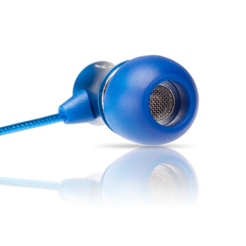 JBuds J3M Micro Atomic In-Ear Earphones with Microphone for iPod, iPhone, HTC and Blackberry (Electric Blue) ( JLAB Ear Bud Headphone ) รูปที่ 4
