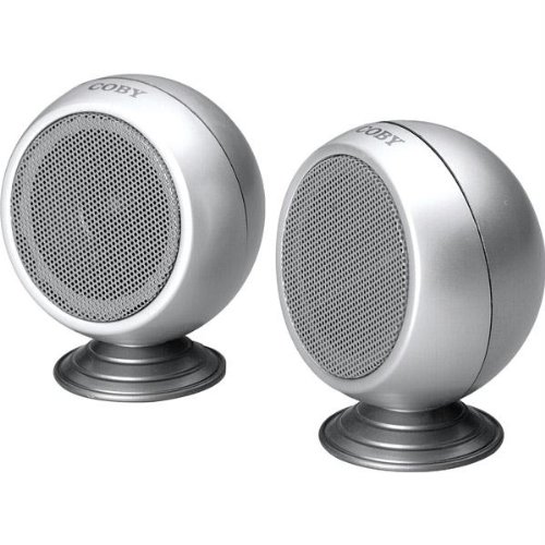 COBY CS-P14 Personal Mini Stereo Speakers ( Coby Computer Speaker ) รูปที่ 1