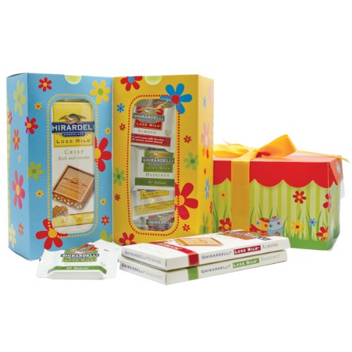 Ghirardelli Chocolate Easter Brights Duo Gift Box with LUXE MILK Chocolate ( Ghirardelli Chocolate Chocolate Gifts ) รูปที่ 1