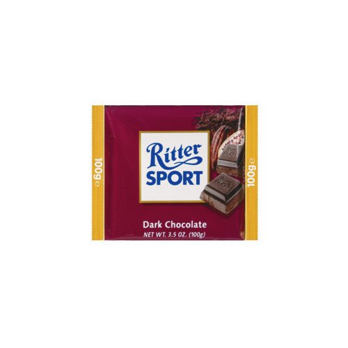 Ritter Dark Chocolate (Economy Case Pack) 3.5 Oz Bar (Pack of 12) ( Ritter Chocolate ) รูปที่ 1