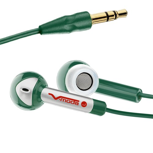 V-MODA Bass Freq Earbuds (Jaded Green) ( V-Moda Ear Bud Headphone ) รูปที่ 1