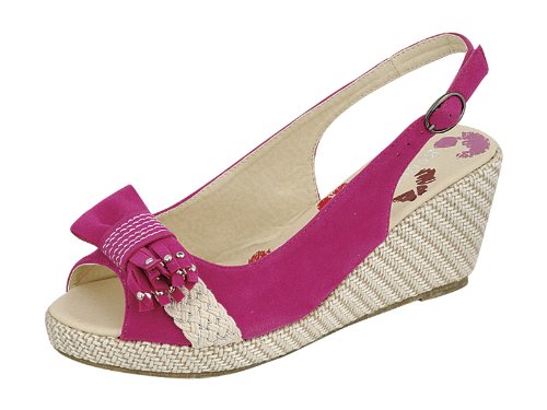 Reneeze ACTIVE-3 Women Platform Wedge Sandals - Fuschia รูปที่ 1