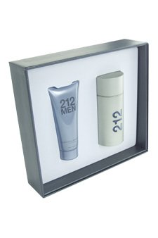 212 by Carolina Herrera for Men - 2.0 Pc Gift Set 3.4oz EDT Spray, 3.4oz After Shave Gel ( Men's Fragance Set) รูปที่ 1