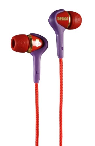 Skullcandy Smokin' Buds Headphones Purple/Red, One Size ( Skullcandy Ear Bud Headphone ) รูปที่ 1