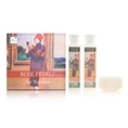 Bsq. Rose Petal for Women 3 Piece Set Includes: 8.0 oz Body Lotion + 8.0 oz Bath and Shower Cream + 100g Shea Butter Soap ( Women's Fragance Set)
