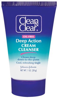Clean & Clear Deep Action Cream Cleanser-1 oz (Pack of 9) ( Cleansers  ) รูปที่ 1