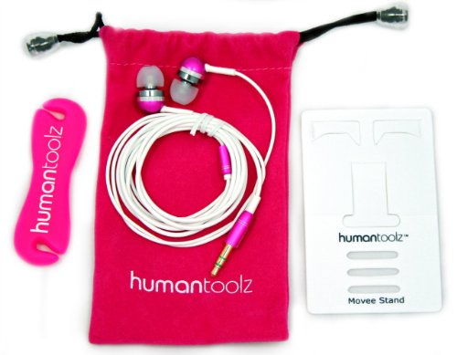 Human Toolz Sound Budz XS In-Ear Sound Isolating Headphones Bundle (Pink) ( humantoolz Ear Bud Headphone ) รูปที่ 1