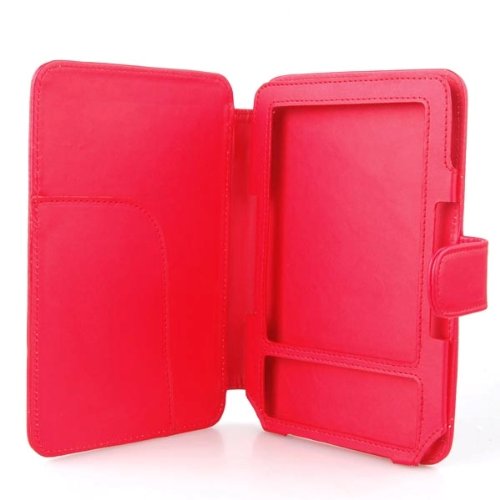 Neewer RED Protective Leather Case Cover For Kindle 3 eBook E-Reader + 3X Screen Protector (Kindle E book reader) รูปที่ 5