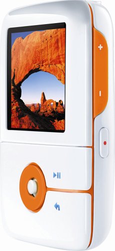 Creative Zen V 1 GB Portable Media Player (White/Orange) ( Creative Player ) รูปที่ 3