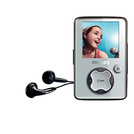Philips GoGear 2 GB MP3/Video Player (Grey) ( Philips Player ) รูปที่ 1
