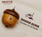 รูปย่อ Motz Tiny Wooden Acorn Speaker (Bulid-in FM Radio) for iPod and MP3 Player (100% Made in Handicraft) ( Pyramid Computer Speaker ) รูปที่1