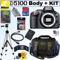 Review Nikon D5100 16.2Megapixel CMOS Digital SLR Camera (Body) + EN-EL14 Battery + 16GB Deluxe Accessory Kit