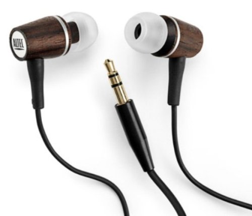 Altec Lansing MHP136 Muzx Series In Ear Headphone with wood finish ( Altec Lansing Ear Bud Headphone ) รูปที่ 1