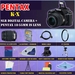 รูปย่อ Review Pentax K-x Digital SLR (Black) with Pentax 18-55mm Lens + SSE Premium Starter Deluxe Carrying Case, Battery, Lens & Tripod Complete Accessories Package รูปที่1