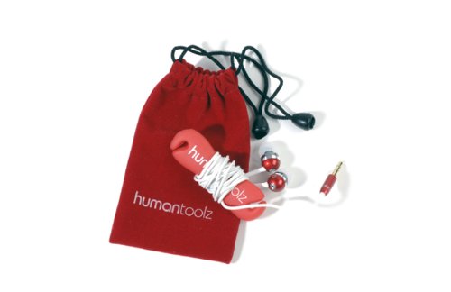 Human Toolz Sound Budz XST In-Ear Sound Isolating Headphones with Mic Bundle (Red) ( humantoolz Ear Bud Headphone ) รูปที่ 5