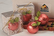 Solid Chocolate Peach Fruit Set ( Solid Chocolate Peach Fruit Set Chocolate Gifts ) รูปที่ 1