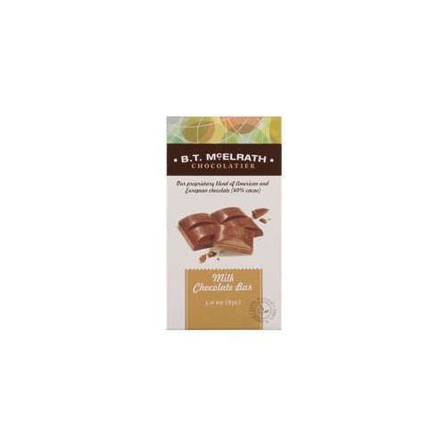 Bt Mcelrath 40% Milk Chocolate Bar (Economy Case Pack) 3 Oz Bar (Pack of 10) ( Bt Mcelrath Chocolate ) รูปที่ 1