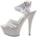 รูปย่อ The Highest Heel Women's Crystal-25 Platform Sandal ( The Highest Heel ankle strap ) รูปที่5