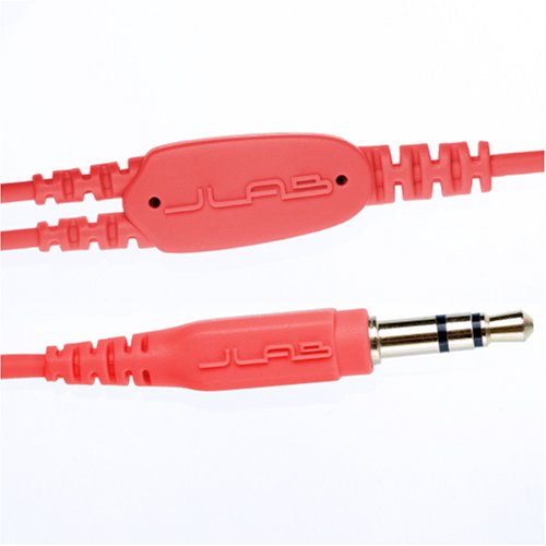JBuds J2 Premium Hi-FI Noise Isolating Earbuds (Red/White) ( JLAB Ear Bud Headphone ) รูปที่ 5