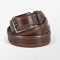 Italian Leather Textured Belt (leather belt )