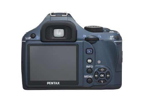 Review Pentax K-x 17537 Digital SLR Camera with DA L 18-55 and 50-200mm Lenses (Navy) รูปที่ 1