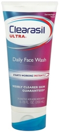 Clearasil Ultra Daily Face Wash, 6.78 oz ( Cleansers  )