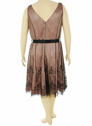 Adrianna Papell Glitter Double V Dress ( Night out Dress ) รูปที่ 1