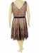 รูปย่อ Adrianna Papell Glitter Double V Dress ( Night out Dress ) รูปที่1