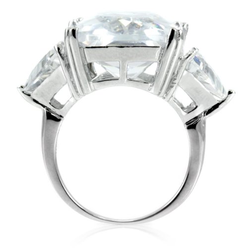 CZ Engagement Ring - Paris Hilton Inspired Jewellery รูปที่ 4