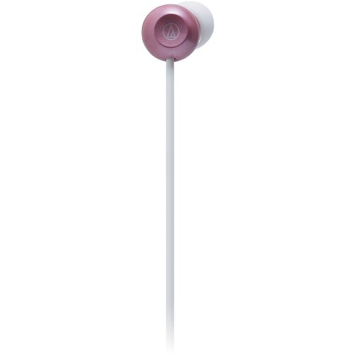 Audio Technica ATH-CKF300DPK Ultra Lightweight In-Ear Headphones, Dark Pink ( Audio-Technica Ear Bud Headphone ) รูปที่ 1