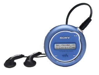 Sony NW-E105PS Network Walkman 512 MB Digital Music Player (Blue) ( Sony Player ) รูปที่ 1