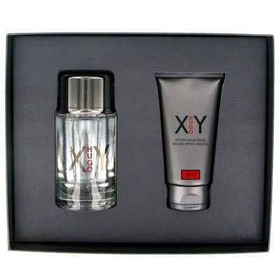 Hugo Xy Gift Set 2 Pieces (3.3 fl. oz. Eau De Toilette Spray + 2.5 oz. After Shave Balm) Men By Hugo Boss ( Men's Fragance Set) รูปที่ 1