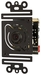 รูปย่อ Net Media NM-MODJBOX-BB In-Wall Modulated JBOX B&W Video Camera (Black) ( CCTV ) รูปที่1