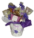 Purple Posy Chocolate Bouquet ( A Bountiful Harvest Chocolate Gifts )