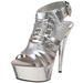 รูปย่อ The Highest Heel Women's Gladiator Open Toe Platform ( The Highest Heel ankle strap ) รูปที่1