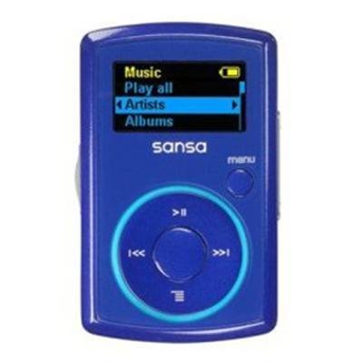 Clip Plus 4GB MP3 Playr Blue ( SanDisk Player ) รูปที่ 1