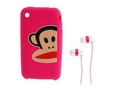 Riot Paul Frank Bundle In Ear Buds in Pink White by SkullCandy ( Skullcandy Ear Bud Headphone )