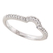 รูปย่อ Certified 14K White Gold Princess Cut Diamond Engagement Ring Wedding Band Bridal Set (1 1/4cttw, SI-1 Clarity, G Color) รูปที่4