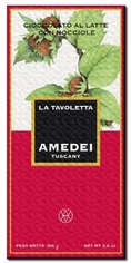 Amedei Milk Chocolate Bar with Hazelnuts ( Amedei Chocolate )