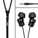 รูปย่อ Zipbuds By DGA : Tangle-Resistant Earbuds (Black with Black) ( Digital Group Audio (DGA) Ear Bud Headphone ) รูปที่1