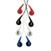 รูปย่อ CTA Digital 4-Pack Gellybean Earbuds (Black, White, Red, Blue) ( CTA Digital Ear Bud Headphone ) รูปที่1