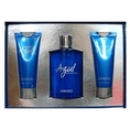 ANIMALE AZUL by Animale Parfums Gift Set for MEN: SET-EDT SPRAY 3.3 OZ & AFTERSHAVE BALM 3.4 OZ & HAIR AND BODY WASH 3.4 OZ ( Men's Fragance Set)
