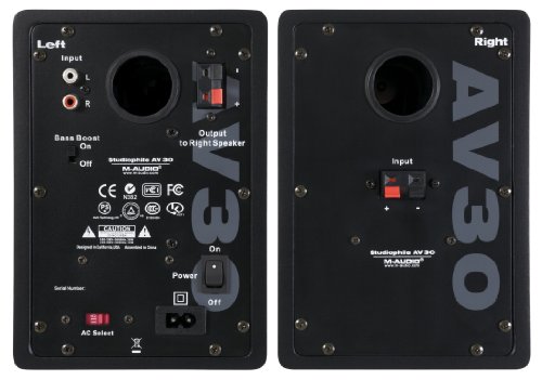 M-Audio Studiophile AV30 Professional Reference Speakers ( Computer Speaker ) รูปที่ 5